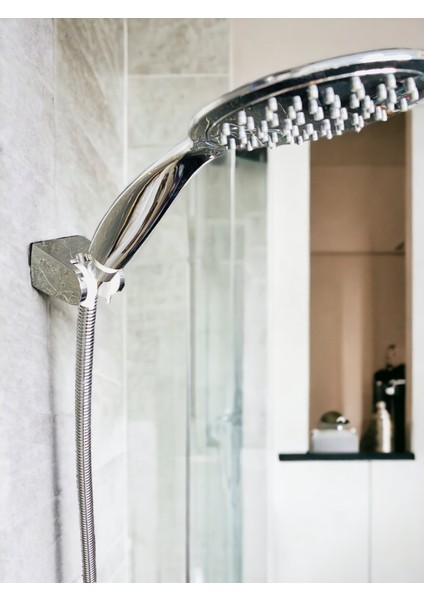 3 Fonksiyonlu Spiral Hortumlu Paslanmaz Duş Seti, Esnek ve Kullanışlı fırsatları