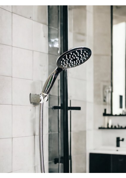 3 Fonksiyonlu Spiral Hortumlu Paslanmaz Duş Seti, Esnek ve Kullanışlı indirimleri