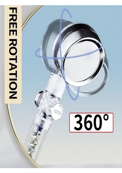 Yüksek Basınçlı Renkli Spiral Pervane El Duşu, Şık ve Verimli Temizlik Sağlar fiyatları