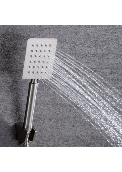 304 Paslanmaz Çelik El Duşu ve Hortumlu 3'lü Set Gri fiyatları