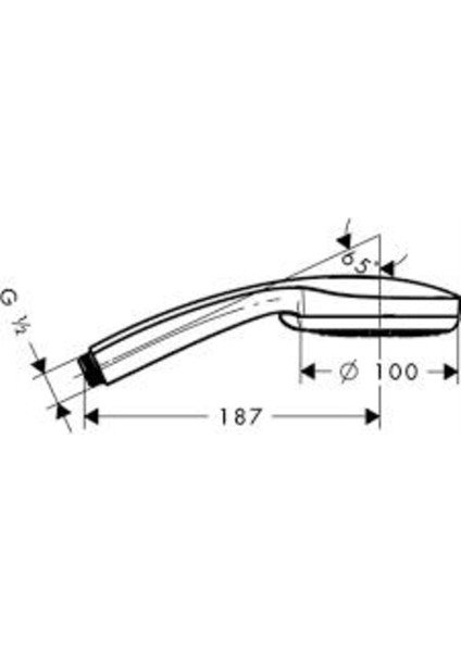 Ecosmart Beyaz Krom El Duşu, Pratik ve Şık Tasarım fiyatları