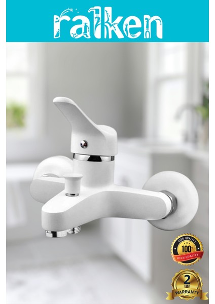 Beyaz 3’lü Musluk Seti Banyo ve Mutfak Lavabo, Eviye Batarya Takımı fiyatları