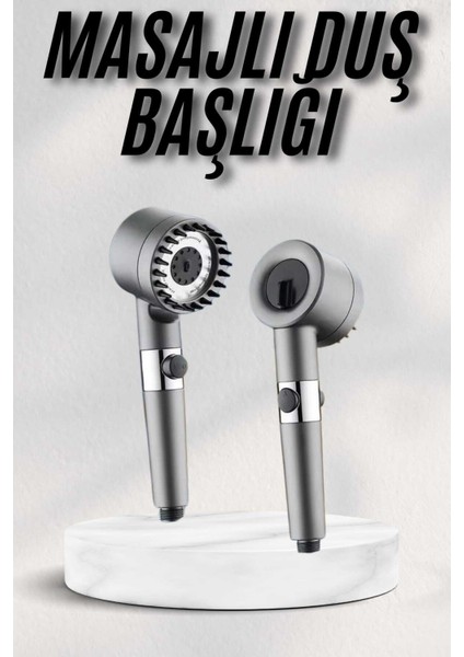 Yeni Nesil Masajlı Çok Fonksiyonlu Filtreli Duş Başlığı
