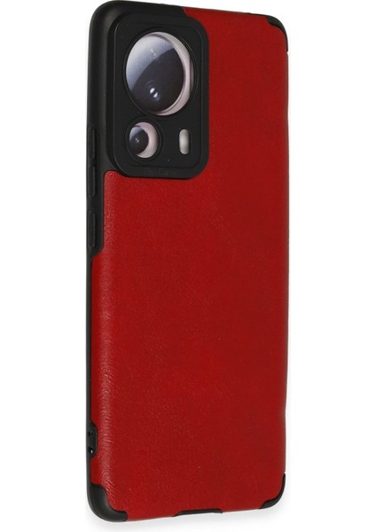 Zengezur Newface Xiaomi Mi 13 Lite Kılıf Loop Deri Silikon - Kırmızı fiyatları