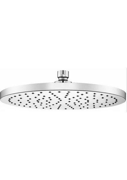 Yuvarlak Duş Başlığı 25X25 Gri, Şık ve Dayanıklı Banyo Aksesuarı