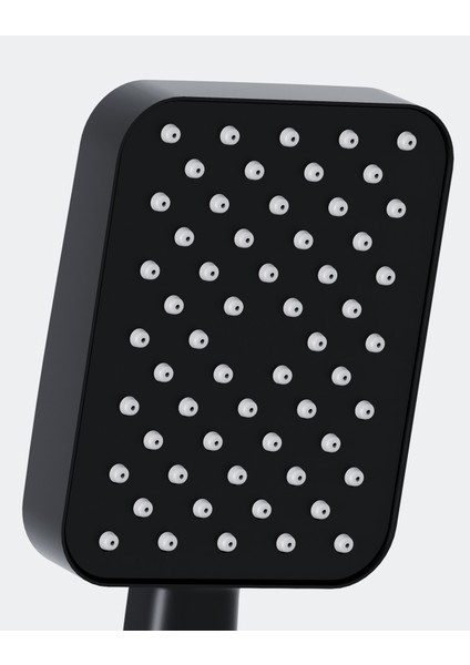 Yüksek Basınçlı Siyah Mafsallı Duş Başlığı ve El Duşu, 2 Yıl Garantili fiyatları
