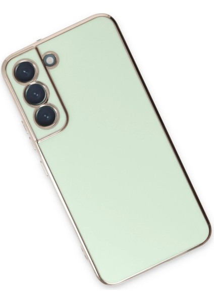 Zengezur Newface Samsung Galaxy S22 Plus Kılıf Volet Silikon - Açık Yeşil fiyatları