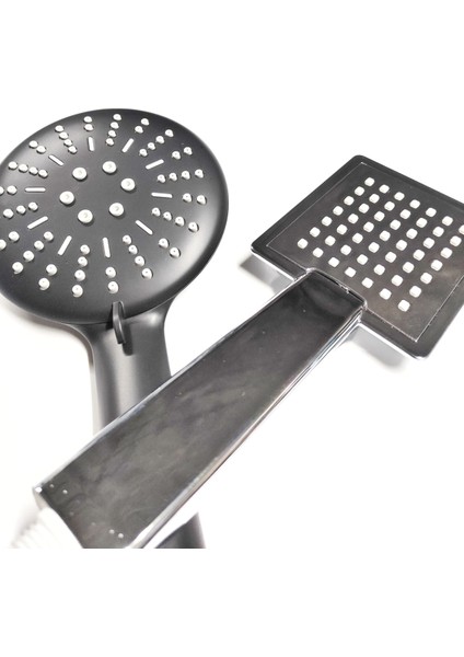 Fonksiyonlu Çift Duşa Başlığı Seti, Beyaz, Şık ve Kullanışlı, Dayanıklı ve Kolay Montaj fiyatları