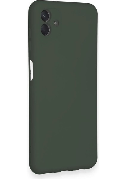 Zengezur Newface Samsung Galaxy A04 Kılıf Nano Içi Kadife Silikon - Koyu Yeşil fiyatları
