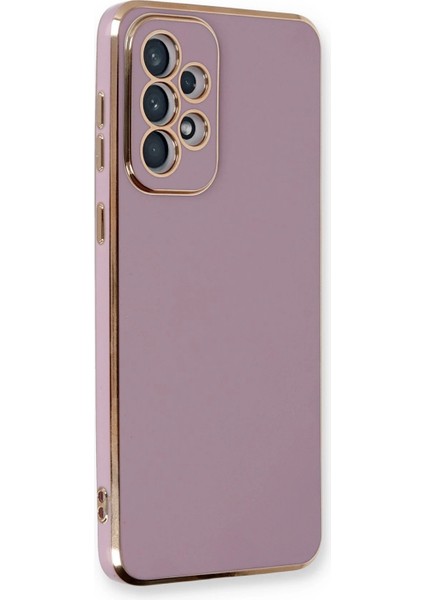 Zengezur Newface Samsung Galaxy A33 5g Kılıf Volet Silikon - Mor