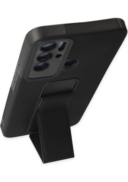 Zengezur Newface Tecno Pova Neo Kılıf Mega Standlı Silikon - Siyah fırsatları