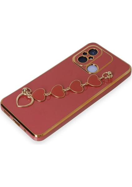 Zengezur Newface Xiaomi Redmi 12C Kılıf Esila Silikon - Kırmızı fırsatları