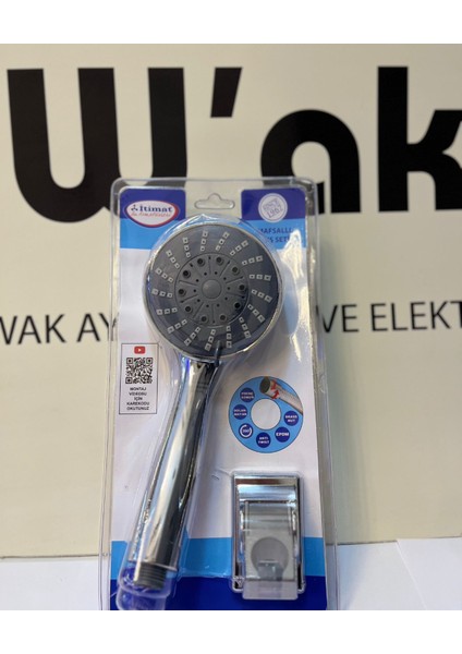 Gri Mafsallı Duş Seti, Konforlu ve Şık Tasarım fiyatları