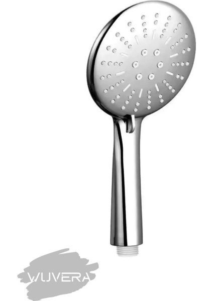 Şık ve Fonksiyonel Banyo Duş Başlığı ve Seti, Gümüş Renk Seçeneğiyle.