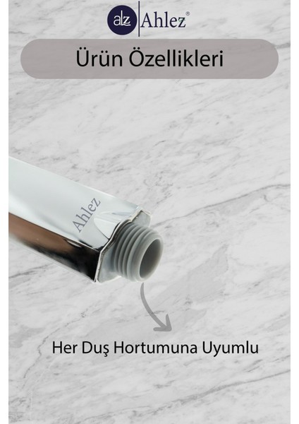 Kolay Kullanımlı Tek Fonksiyonlu Duş Başlığı, Taşınabilir ve Pratik Tasarım modelleri