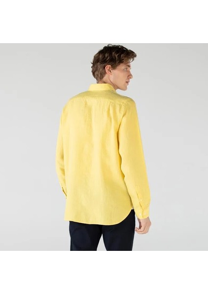 Regular Fit Keten Gömlek fırsatları