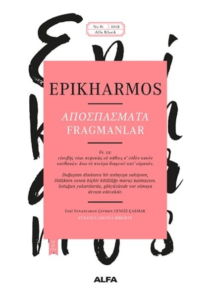 Epikharmos Fragmanlar