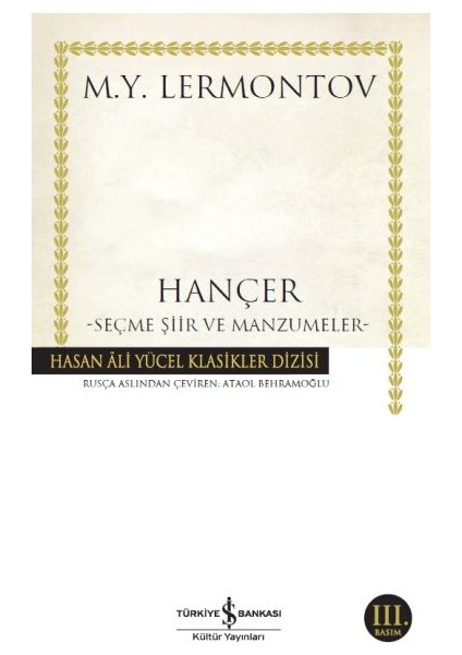 Hançer - Hasan Ali Yücel Klasikleri
