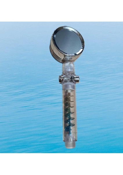 360° Dönebilen, Su Tasarruflu, Filtreli, Tazyikli Duş Başlığı, Beyaz