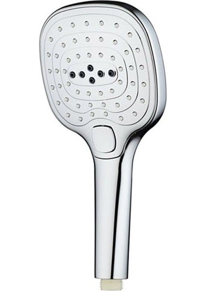 Limon Renkli 3fonksiyonlu Duş Başlığı, Gri Yüzey, Kolay Kullanım