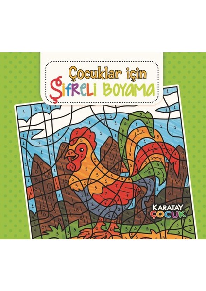 Şifreli Boyama Çocuklar Için