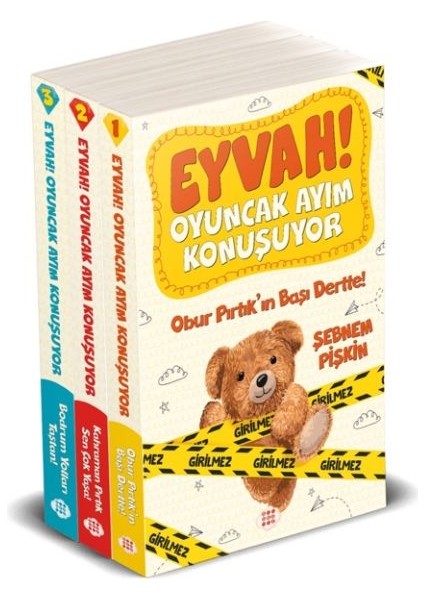 Eyvah! Oyuncak Ayım Konuşuyor Set (3 Kitap Takım)