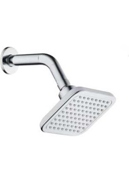 Gri Renkli Çiftli Ankastre Duş Başlığı, Şık ve Kullanışlı Tasarım