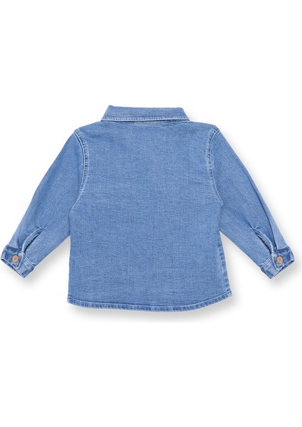 Erkek Bebek Cool Dino Gömlek Modelli Yaka Uzun Kol fiyatları