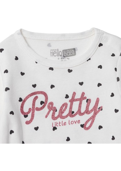 Kız Bebek Uzun Kol Body Ribana Zarf Yaka Uzun Kol modelleri