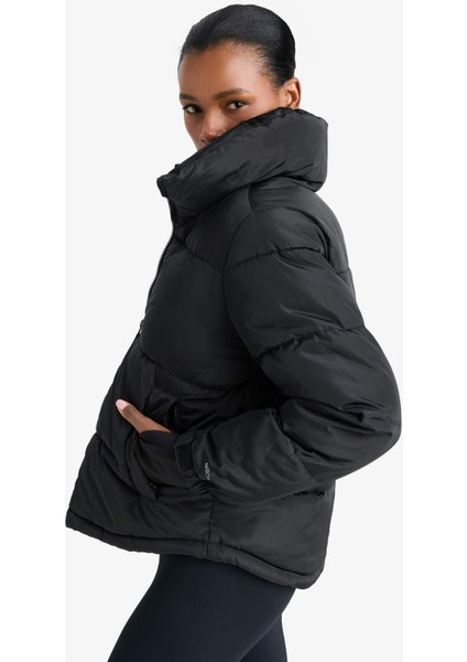 Fit Su Geçirmez Regular Fit Dik Yaka Fermuarlı El Geçmeli Cepli Şişme Mont Z1438AZ25WN fırsatları