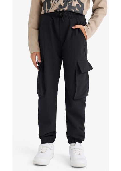 Erkek Çocuk Jogger Fit Kargo Paraşüt Pantolon G1831A825AU