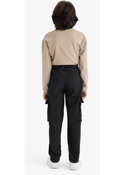 Erkek Çocuk Jogger Fit Kargo Paraşüt Pantolon G1831A825AU