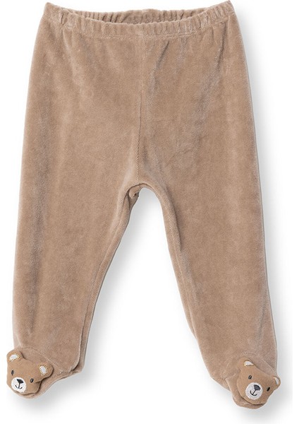 Erkek Bebek Yenidoğan Kadife Patikli Alt Kadife