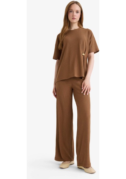 Straight Fit Bürümcük Pantolon fiyatları