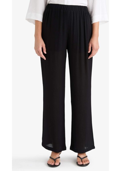 Relax Fit Beli Lastikli Uzun Twill Pantolon G0184AX25SM indirimleri