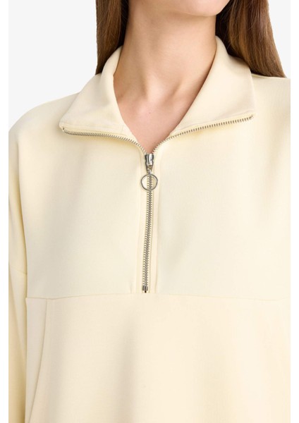Modal Kapüşonlu Sweatshirt-Fall in Love Loungewear G0069AX25WN indirimleri