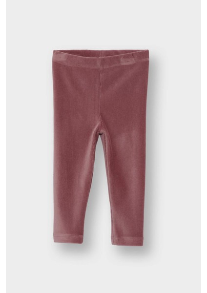 Kız Bebek Düz Paça Fitilli Kadife Tayt Y1083A225WN