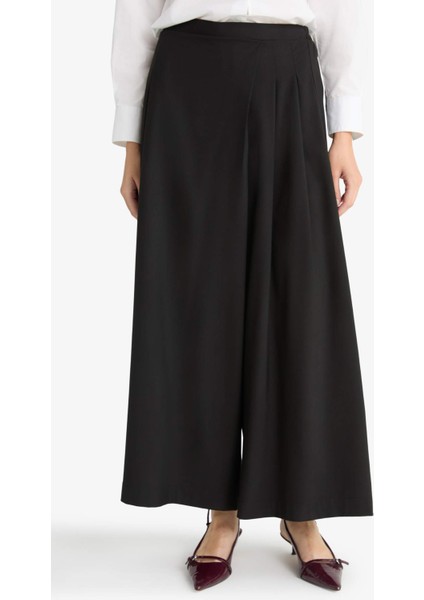 Regular Fit Geniş Paça Dokuma Pantolon G1308AX25AU indirimleri