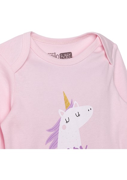 Kız Bebek Uzun Kol Body Çıtçıtlı Ribana Zarf Yaka modelleri