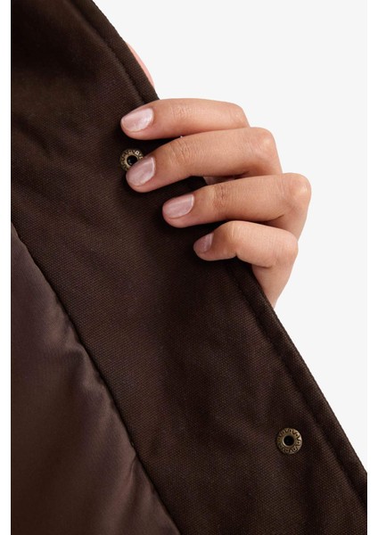 Regular Fit Polo Yaka Pamuklu Mont F0037AX25AU