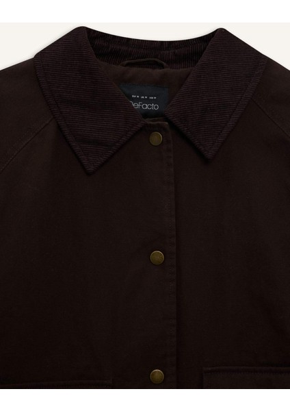 Regular Fit Polo Yaka Pamuklu Mont F0037AX25AU