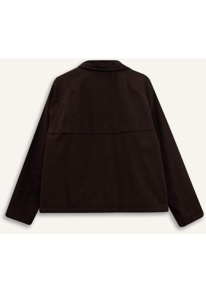 Regular Fit Polo Yaka Pamuklu Mont F0037AX25AU