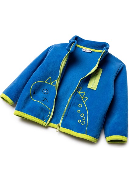 Erkek Bebek Polar Hırka Fermuarlı Cepli Uzun Kol modelleri