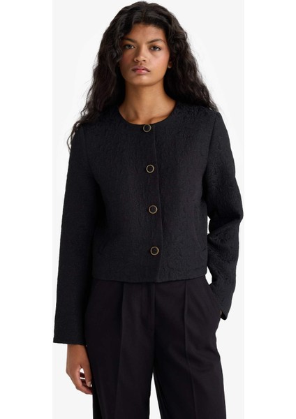 Regular Fit Kapitoneli Düğmeli Ceket F9130AX25WN modelleri