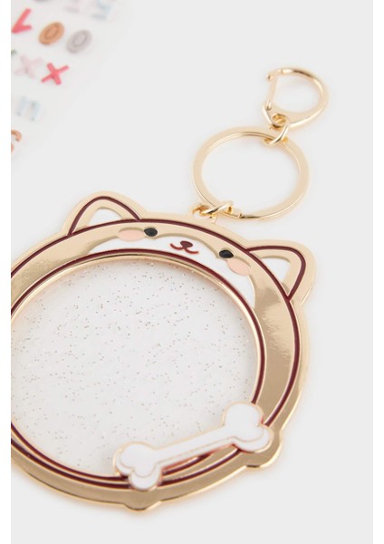 Kadın Köpek Temalı Harfli Charm Anahtarlık G1016AXNS fiyatları