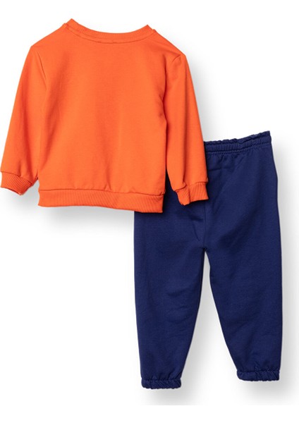 Erkek Bebek Cool Dino Eşofman Takımı Şardonlu Bisiklet Yaka Uzun Kol Lastikli Paça fiyatları