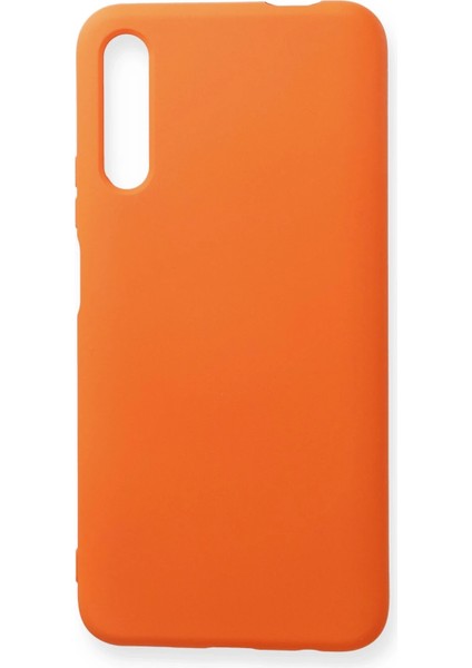Zengezur Newface Huawei P Smart Pro / Y9S Kılıf Nano Içi Kadife Silikon - Turuncu