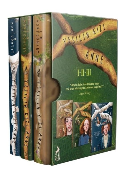 Yeşilin Kızı Anne Kutulu Set - Ciltli