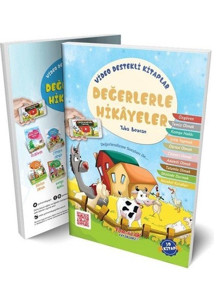 Değerlerle Hikayeler - 10 Kitap Takım