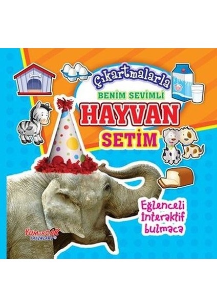 Çıkartmalarla Benim Sevimli Hayvan Setim